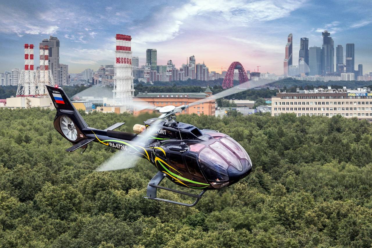 Helicopter tour - Day or Night