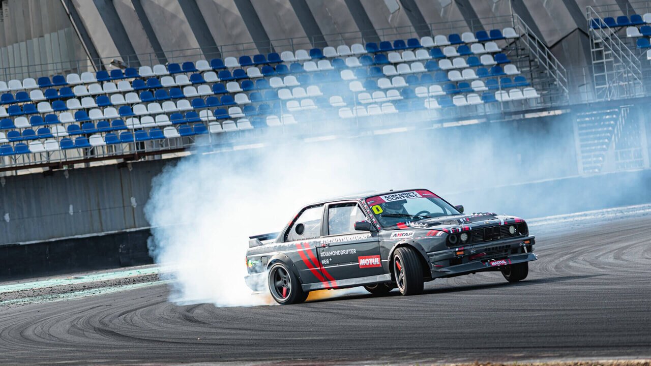 Russian drifting course